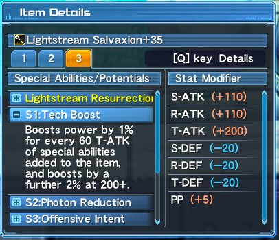 Nexttime On Pso2 Side Thread The Lightstream Ssaf Can Be Pretty Dang Strong 5 Unconditional Damage If You Can Squeeze 0 Atk Onto The Weapon Which Is Also Giving You More