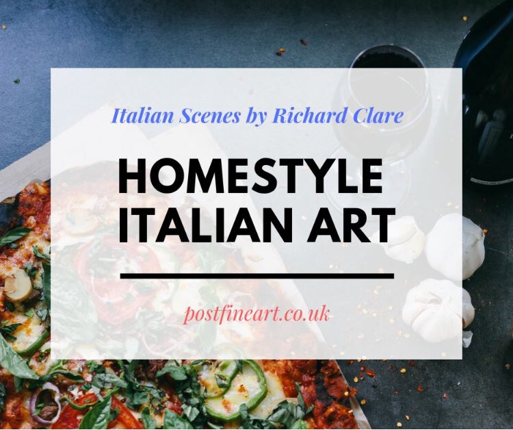 If you've ever been to Italy you'll love Richard's paintings. See our large collection of Richard Clare art in the gallery or visit our website.
-
#monday #art #artgallery #visitus #followus #twitter #facebook #website #richard #italy #homeart