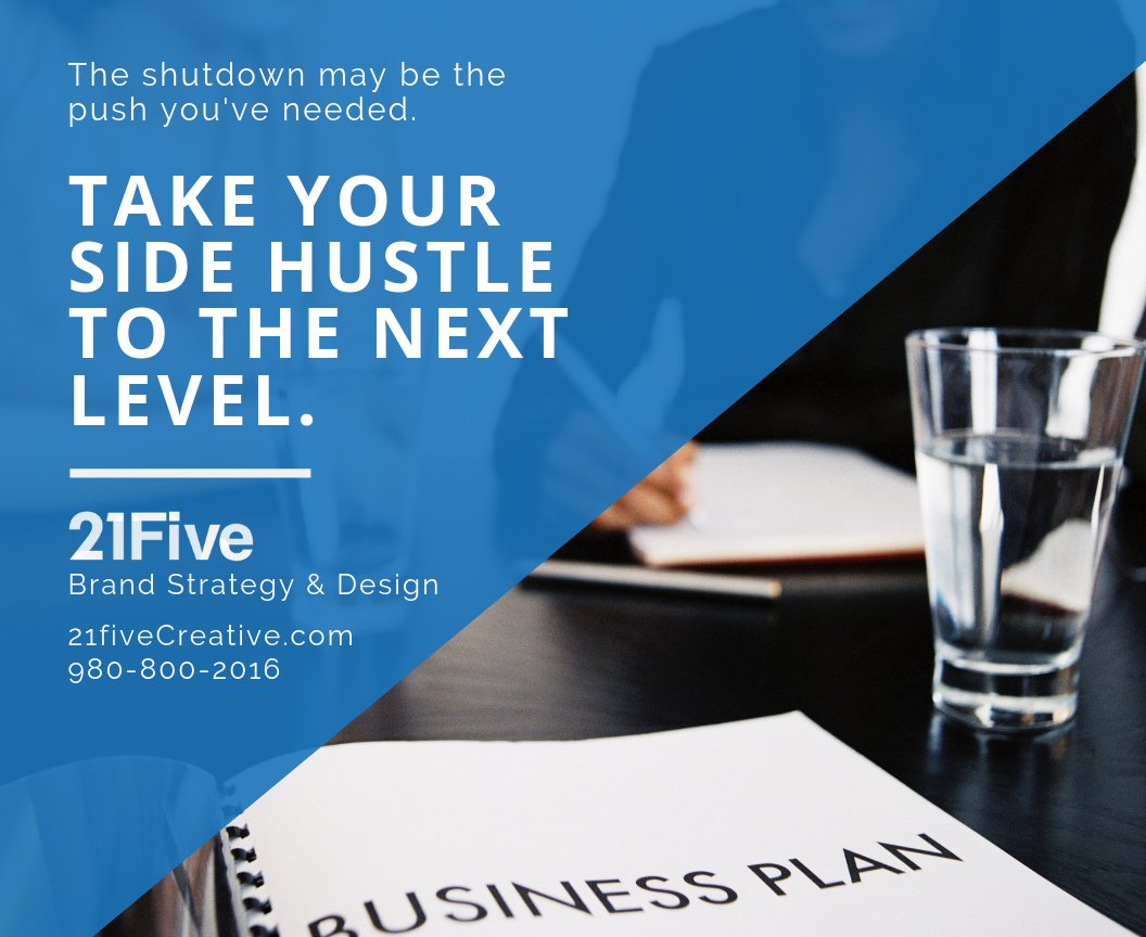 21fiveCreative's tweet image. With the #governmentshutdown, we've encountered numerous people taking a leap into making money on their own terms. We want to help you build your brand through strategic branding, web and graphic design! This may have been the push YOU needed. Contact us today!