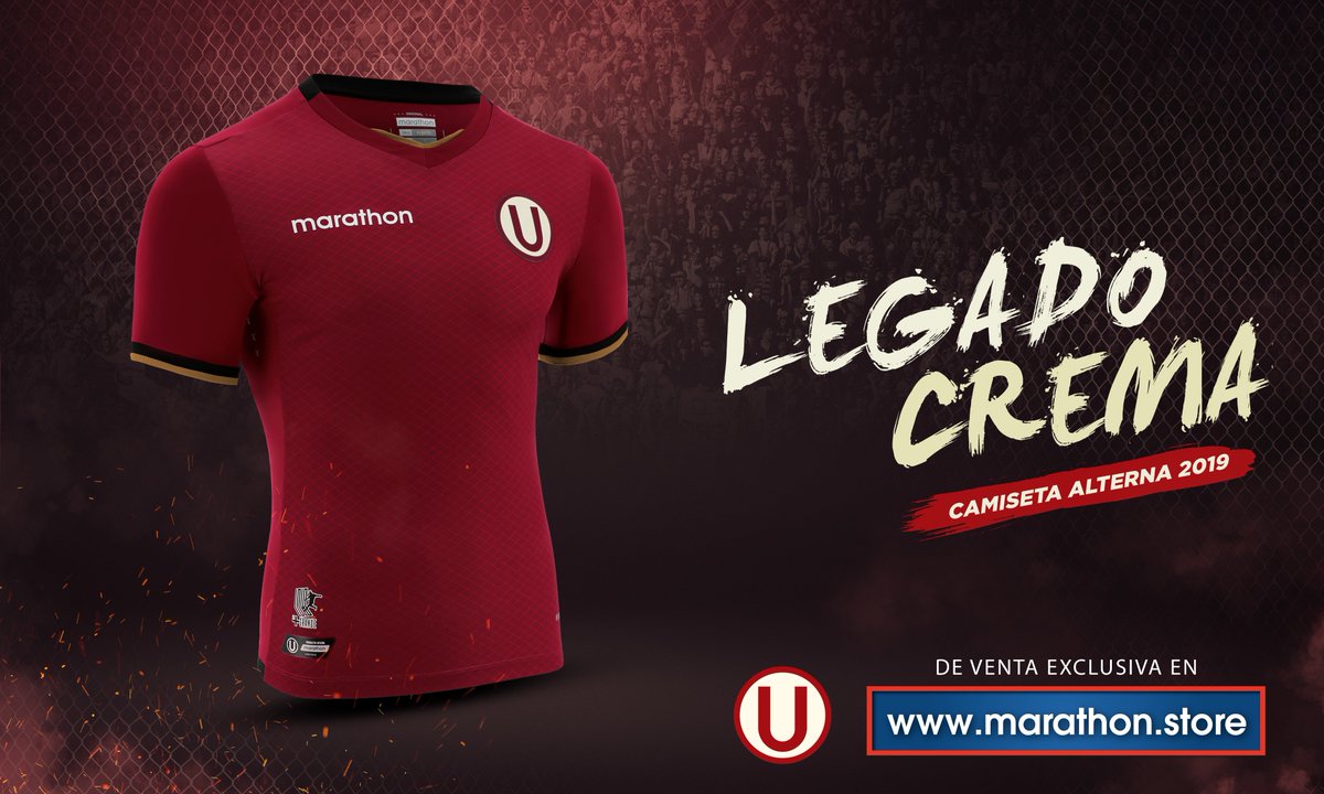 camiseta alterna de la u 2019