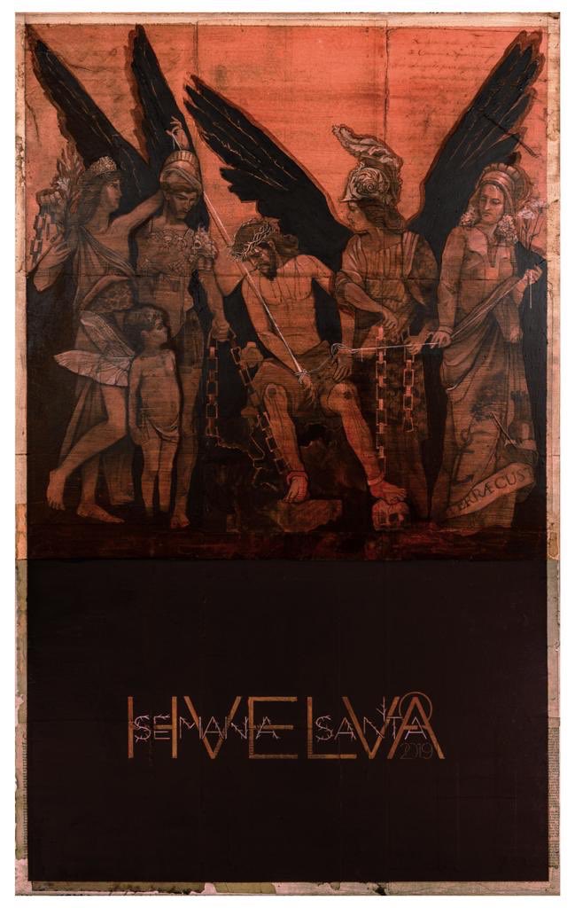 Presentado el cartel de la Semana Santa de Huelva <a href="/Conshdes_Huelva/">Consejo Hdes Huelva</a> <a href="/HdadJudios/">Hermandad de los Judíos</a> <a href="/GJovenMerced/">G. Joven Los Judíos</a>