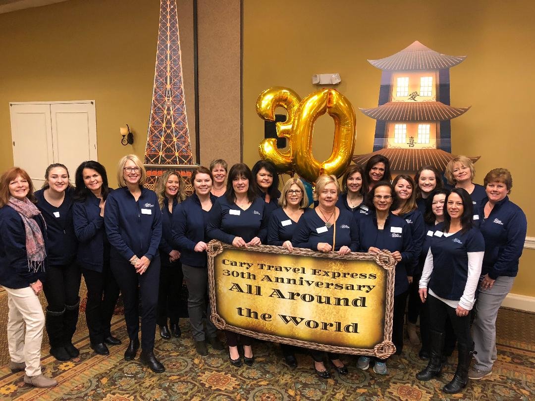CaryTravelExp's tweet photo. Successful  travel show celebrating our 30th anniversary,  many thanks to our loyal customers, vendors and hard working Cary Travel Express team, Congrats!!!! #ittakesavillage https://t.co/EBJvy8C5rL