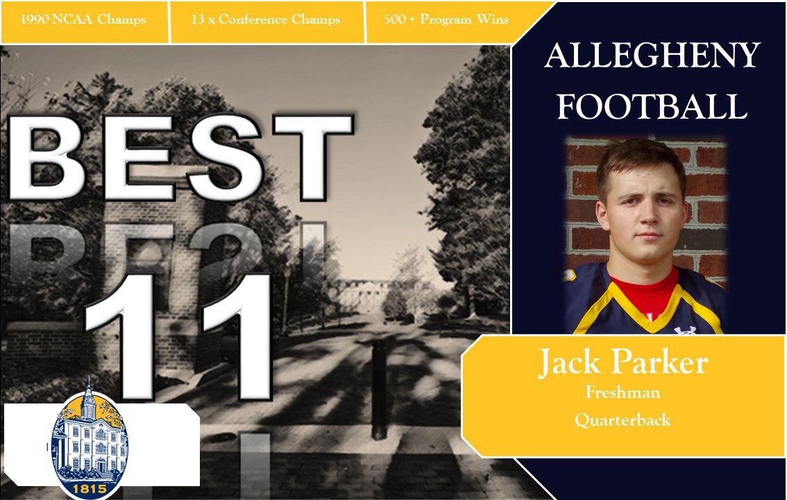 Allegheny Football tweet media