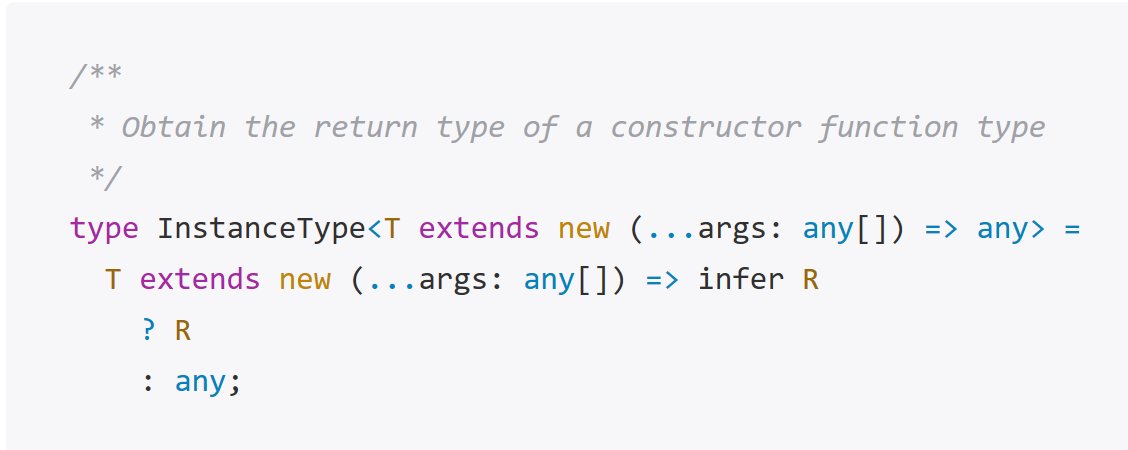 VisualStudio's tweet image. New in TypeScript 2.8 - Conditional Types. These let us express non-uniform type mappings, that is, type transformations that differ depending on a condition.... Here's a nice intro to them: msft.social/7fl39d