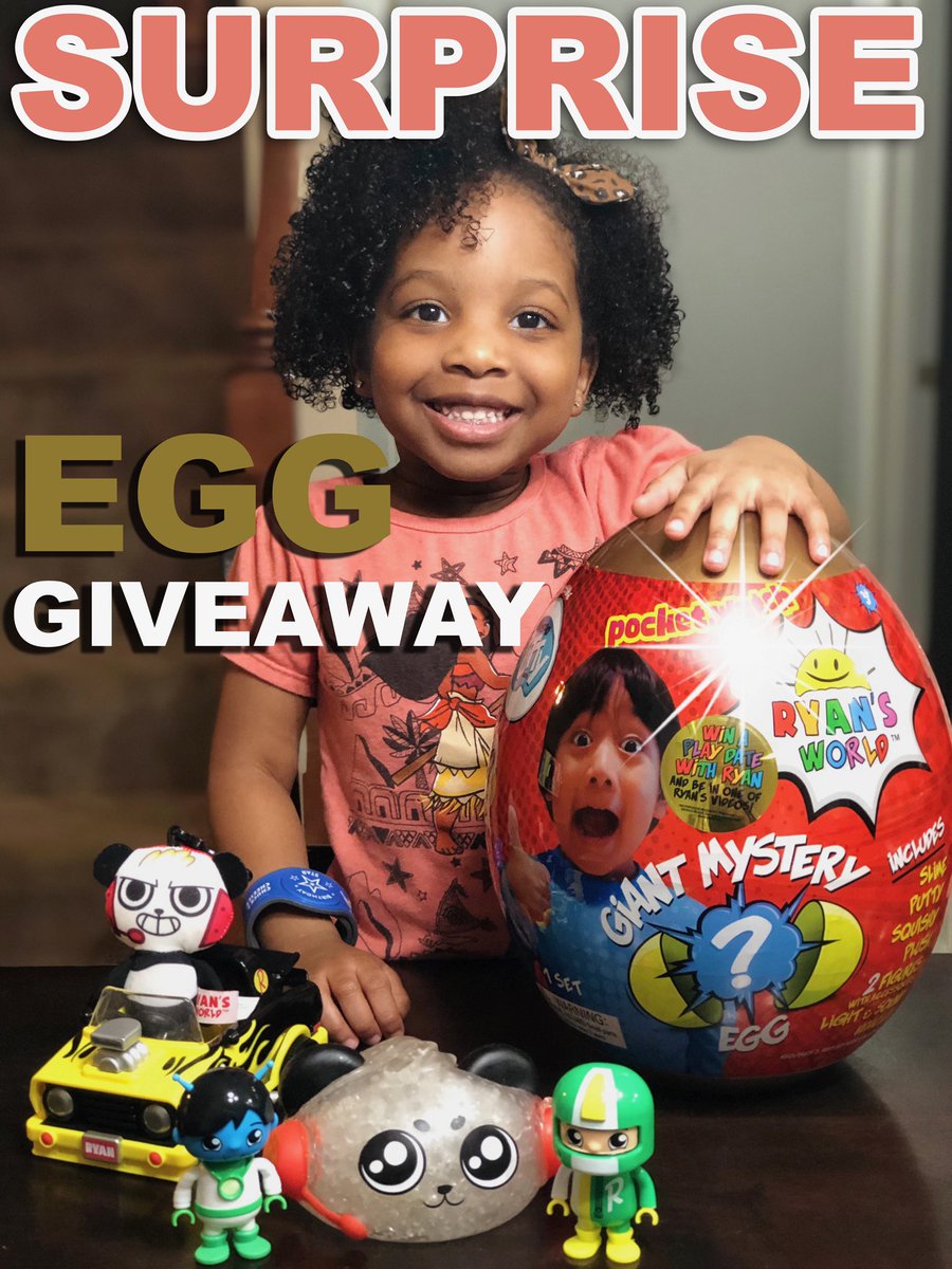 gold ryan's world egg