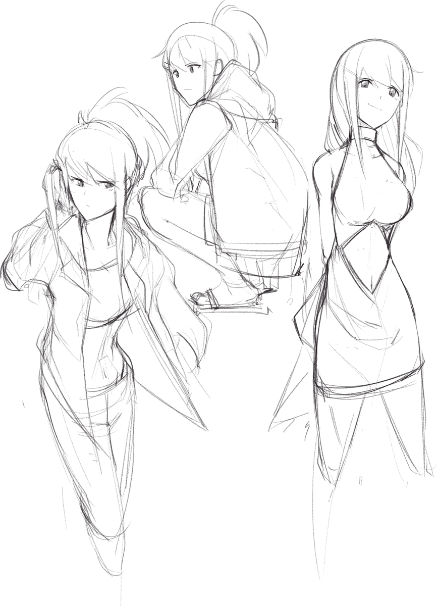 Working out some character designs and sets for a couple future projects, so here's some WIPs and sketches till I finish those up! 