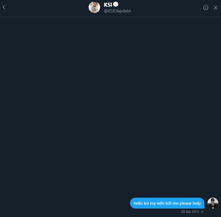 Memeulous's tweet photo. still waiting on that advice @KSIOlajidebt https://t.co/k5C92pFFuY