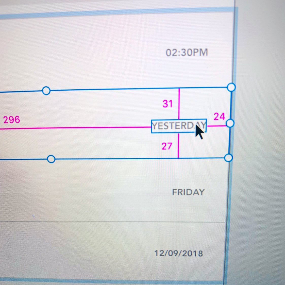 imcatnoone's tweet image. Optical alignment != Technical alignment. Aim for equal but settle on what feels best to the eye and fits with the neighboring elements.