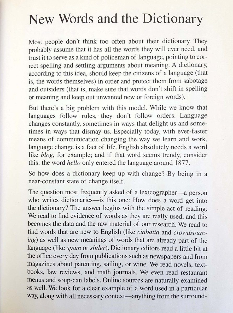 A letter came into the office making reference to this short essay, used in a large print special edition of one of our dictionaries. It's from 2012 and I had totally forgotten about it, but it holds up fine as a general introduction.