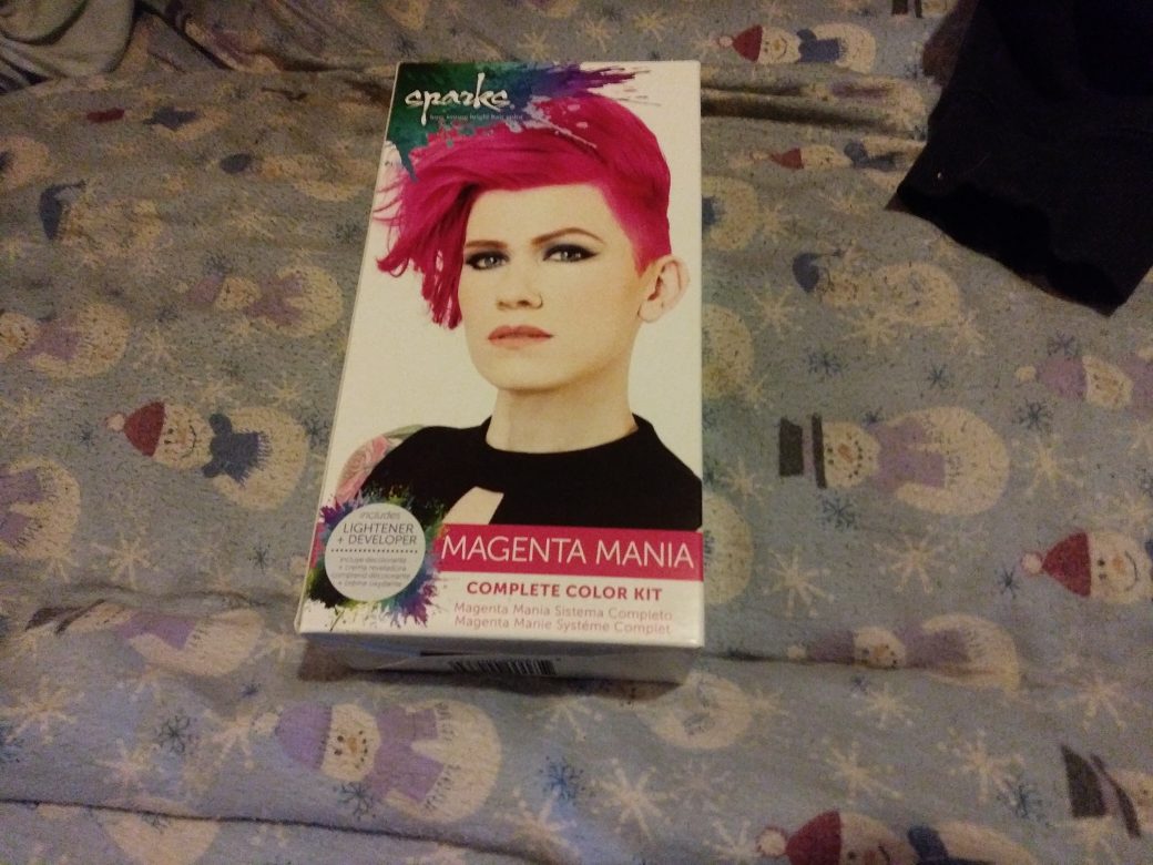 sanjaro1996's tweet image. @JohnLegere My Megenta Haid Dye got here today, I&apos;m confident the goal will be reached &amp;amp; I&apos;m preping to dye my hair with you boss! #MatchToConquerCancer #TMobile #TeamMagenta #CancerResearch  .@DanaFarber .@Salty_One_Here