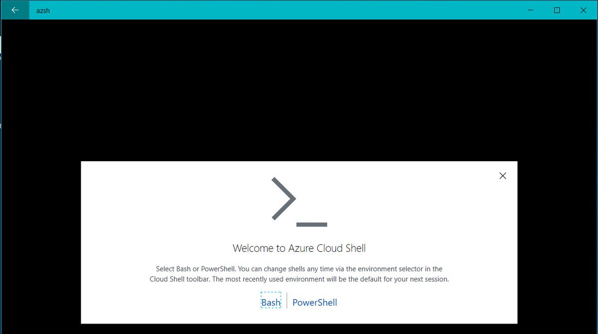 nunixtech's tweet image. @Azure #PWA in my (continuous) quest to get somehow #AzureShell &quot;locally&quot; in a terminal, I mixed two great tools from Microsoft and the result is quite nice and very easy to setup😁

@chanezon a small gift for your new A-dven-zure 😅 (cc @bketelsen for the craziness validation)