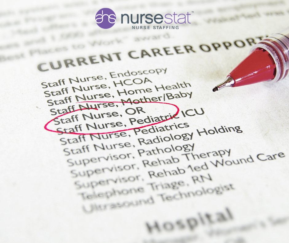 Stop looking for nursing jobs the old way... and start using AHS NurseStat! We update our job board daily to give you the best nursing jobs all across the United States.