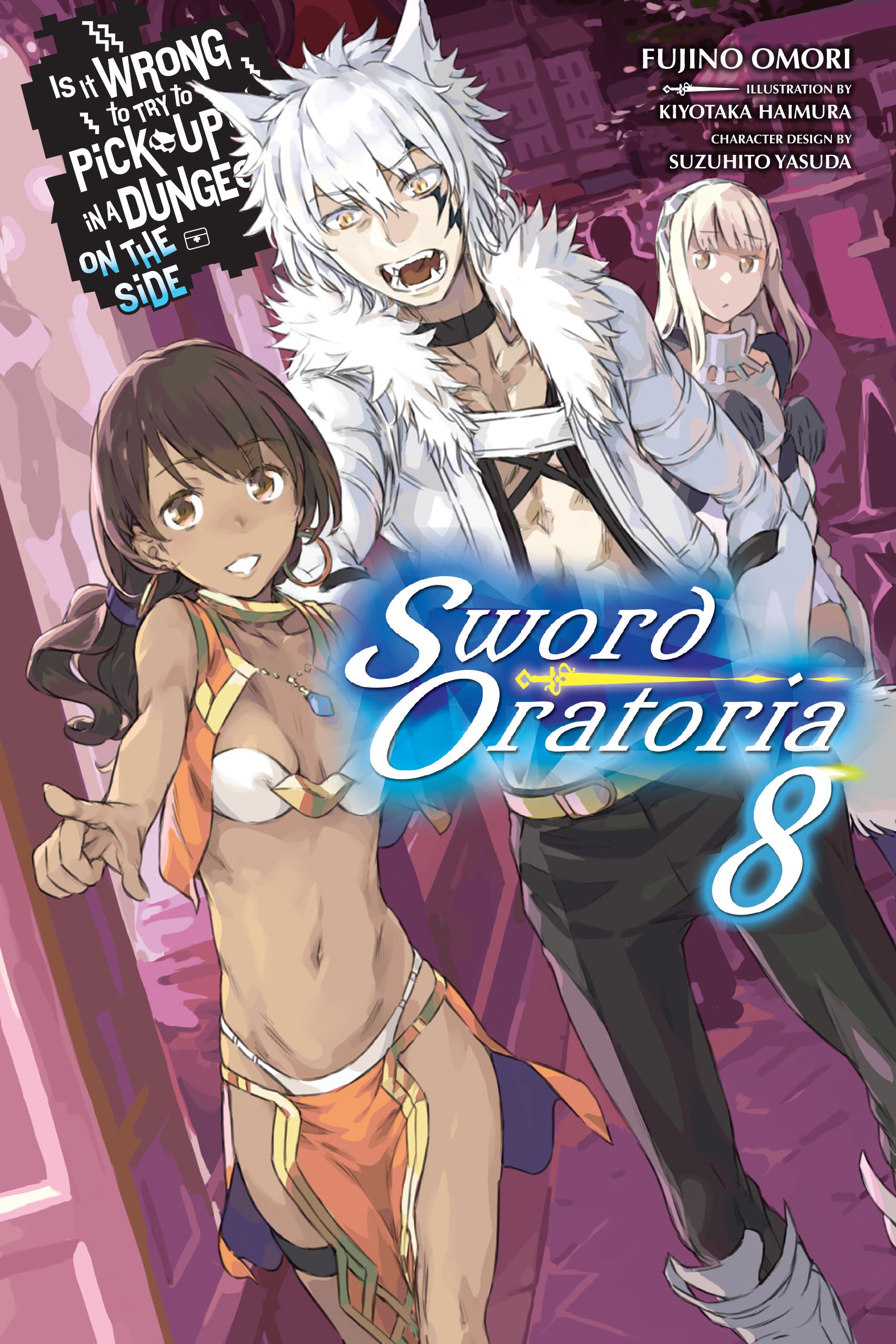 Danmachi Light Novels 