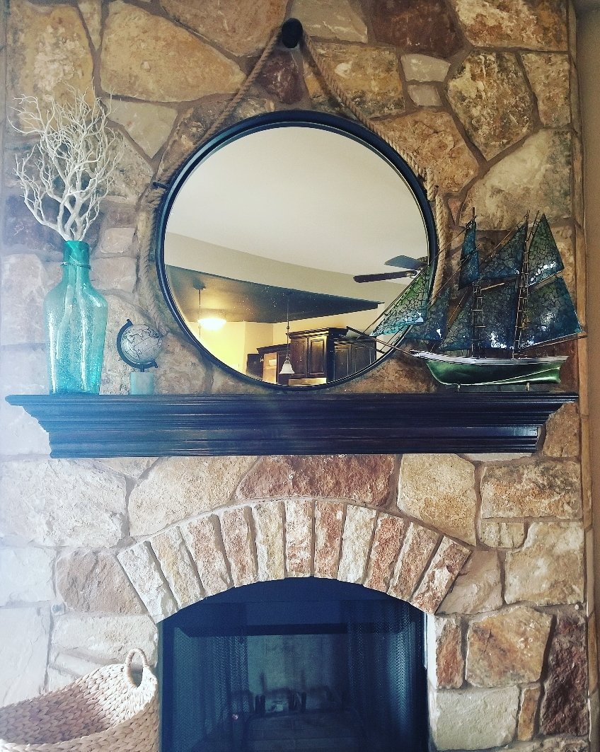 .<a href="/pier1/">Pier 1</a> look at my mantle..  LOOK AT IT!  I absolutely love these pieces from your store ❤
