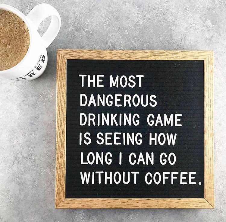 Anyone else?! #coffee