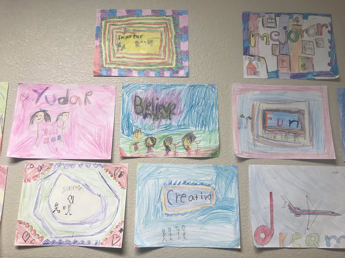 We decided our #OneWord for this semester! 🙂#TESOurHouse