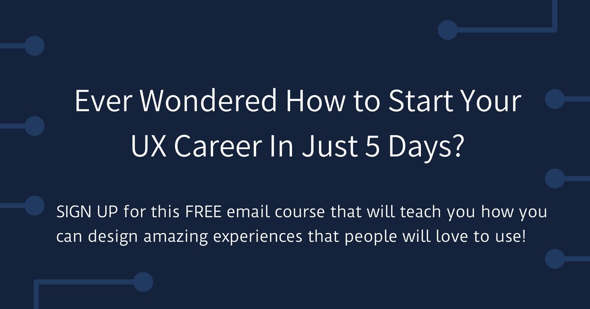 SaadiaUX's tweet image. #FreeCourse #UXcourse #EmailCourse #freelearning #uxlearning
buff.ly/2w1SDhF