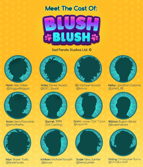 blush blush game characters