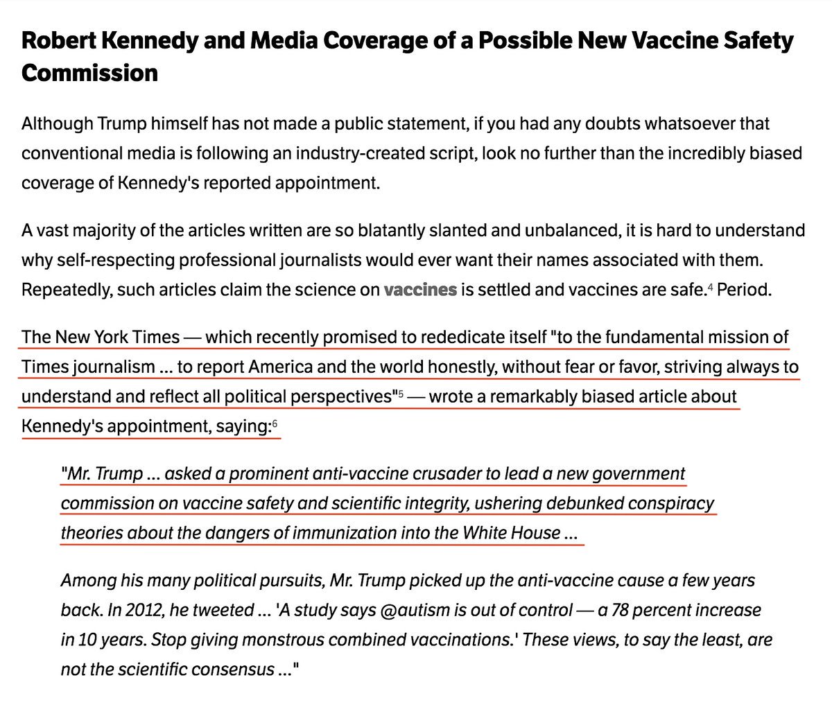 Nine Days Before His Inauguration, Donald J. Trump Held His First Press Conference Since The Election And Announced That The Pharmaceutical Industry Was 'Getting Away With Murder'.January 24, 2017 https://articles.mercola.com/sites/articles/archive/2017/01/24/new-vaccine-safety-review-panel.aspx #QAnon  #Vaccine  #Autism  #GreatAwakening  @potus