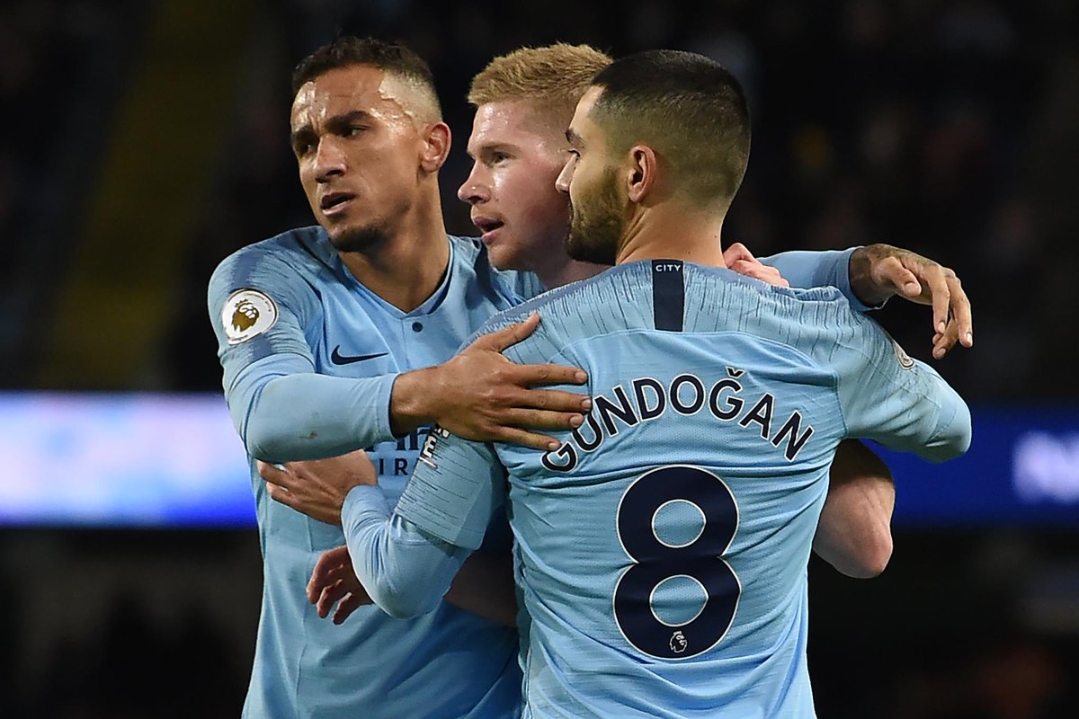 #PremierLeague Fecha 22 Manchester City 3 (Gabriel Jesús 10' y 39' Pen Coady 78' a.g) 0 Wolves