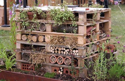 RT @seed_ball: You can do so much to help nature in your garden!
#bughotel #HelpTheHedgehogs #SaveTheBees