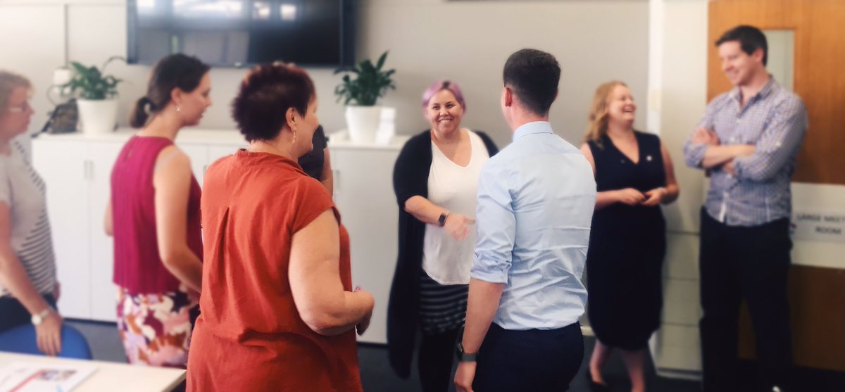 Great to chat today to <a href="/ChrisSteelMLA/">Chris Steel</a> and looking forward to looking at ways to close the gap for multicultural people with #disabilities