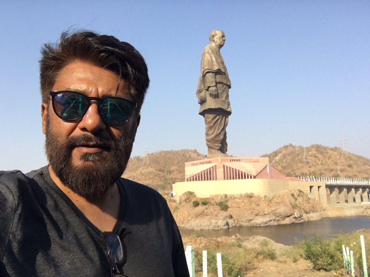 Good morning from Statue of Unity      Built in just 46 months. And in just a few weeks they created a valley of flowers around it with 2.5 million flowers. Quality and presentation wise it’s better than any international tourist attraction with 30k tourists flocking everyday.