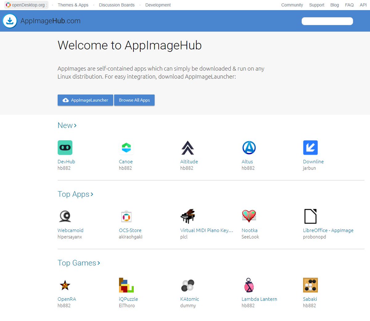 Nitrux_NX's tweet photo. https://t.co/SyPu6wo6qH is part of the @opendesktop network of sites. This is another excellent source for AppImages to add to Nitrux with over 300 applications available!. #Nitrux #Linux #AppImage #openDesktop #OpenSource https://t.co/16M1tPNGOs