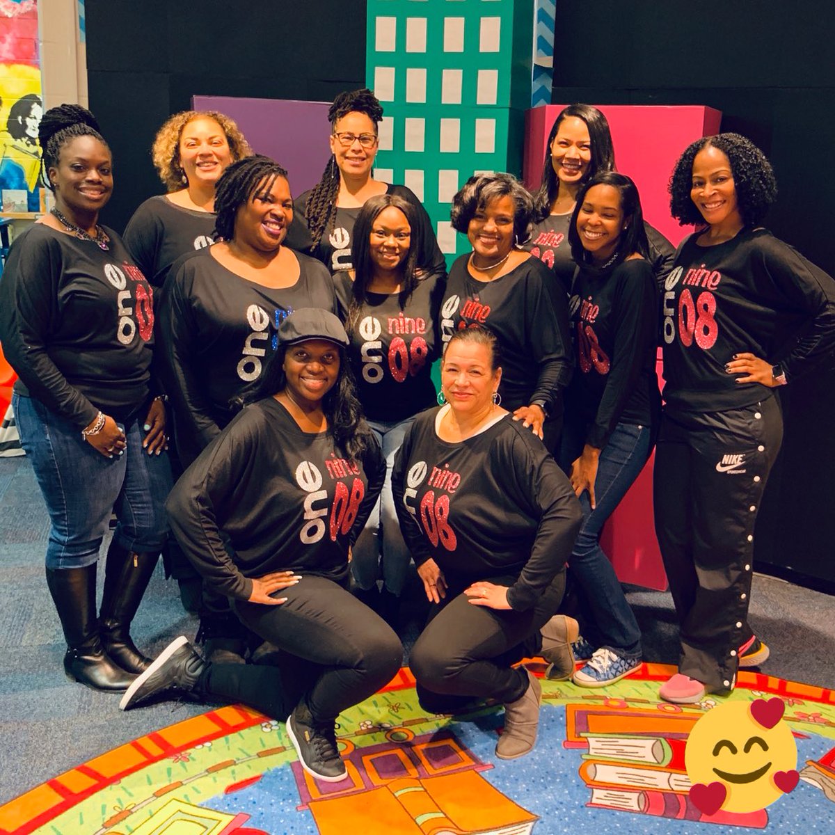 APS_CoachK's tweet photo. It was a great day to celebrate each other!! #UnityDay2019 Happy Founders’ Day to all the ladies of Delta Sigma Theta, Inc. Zeta Phi Beta, and My Sorors of Alpha Kappa Alpha, Inc. #J13 #J15 #J16 @APSDeerwood @mrsmediamaven https://t.co/h5YR46xK4D