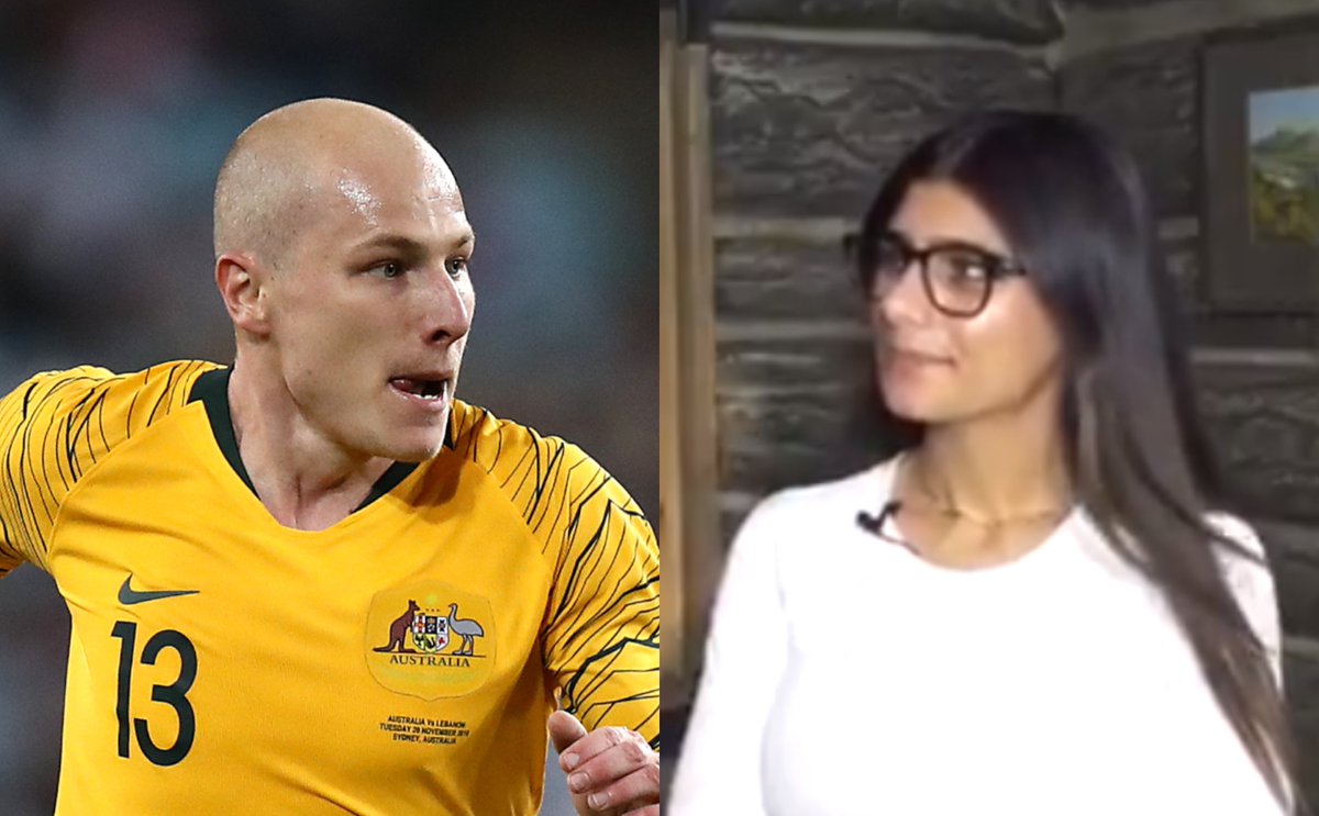 Fox Football on Twitter: "Adult film star Mia Khalifa is at it again! This time, she's named Socceroos star Aaron Mooy in her top three footballers of all-time, alongside David Beckham and