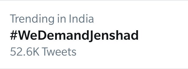 Promise Day 52: First Mumbai, then India and then Worldwide! We are trying to prove day after day that we won't be giving up. Hope our voices are heard by those who have the authority to make it happen!  @aniruddha_r sir  #WeDemandJenShad