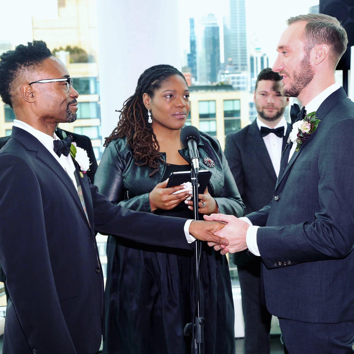 Billy Porter on Twitter: &amp;quot;Two years ago today I married my true love @TheSmithSociety. You taught me what unconditional love looks like. I&amp;#39;m so honored we get to change the world with