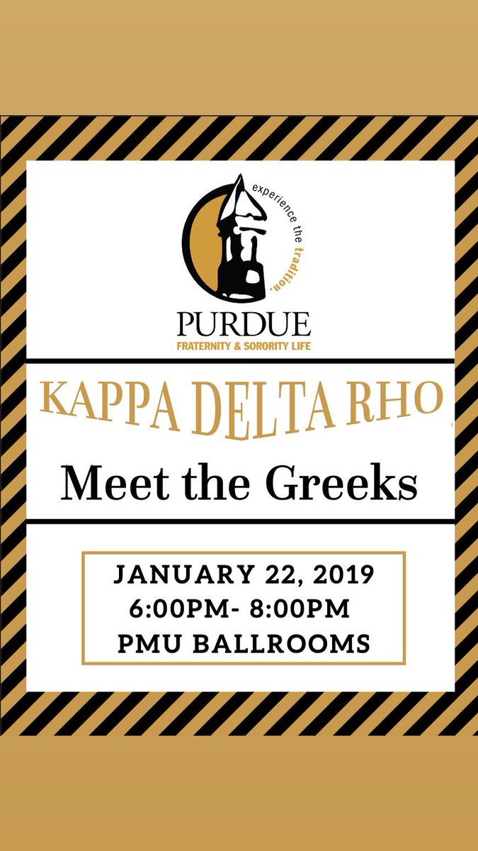 Come by Meet the Greeks to learn what brotherhood means! #rushKDR #Purdue
