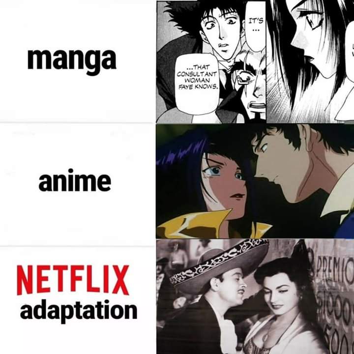 Cowboy Bebop = Las aventuras de Pedro Infante en el espacio