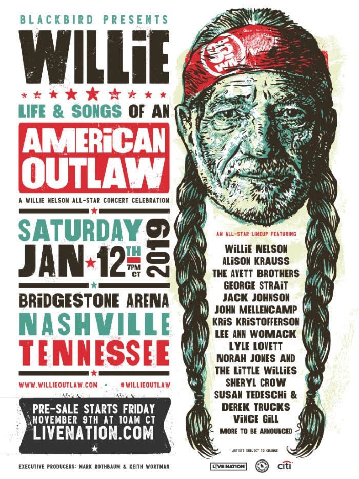 RelixMag's tweet image. Willie Nelson Offers Career Retrospective in Nashville with Derek Trucks, Sheryl Crow, George Strait, Dave Matthews and More :: bit.ly/2AK0DqM