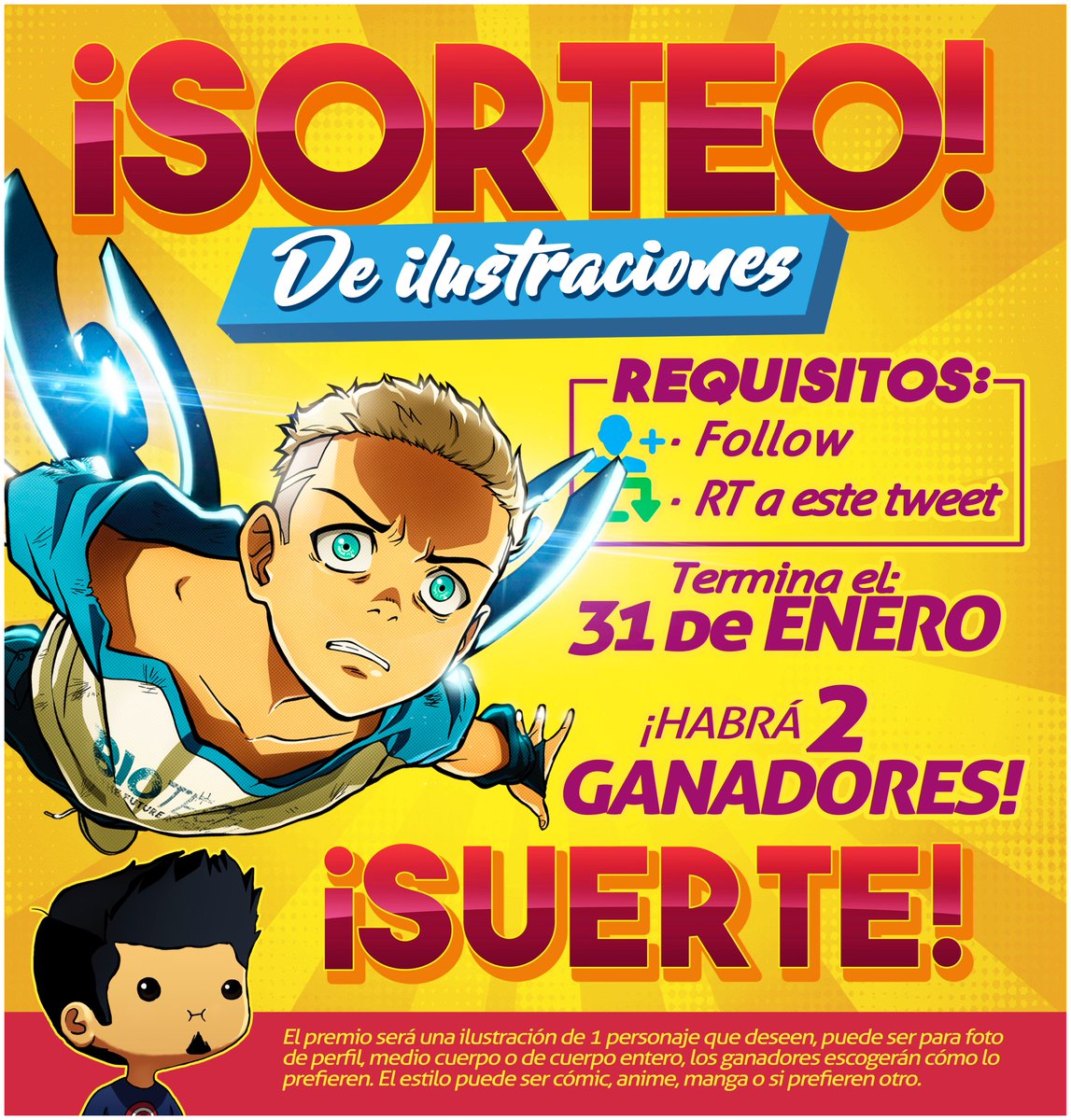 ChekoAguilar92's tweet image. ¡SORTEOOO! x2 😄😄😄
Mucha suerte a todos chicos, y una disculpa por la fecha que me había equivocado, es el 31 de ENERO, o sea en 2 semanas! 
2 ganadores 😄😄