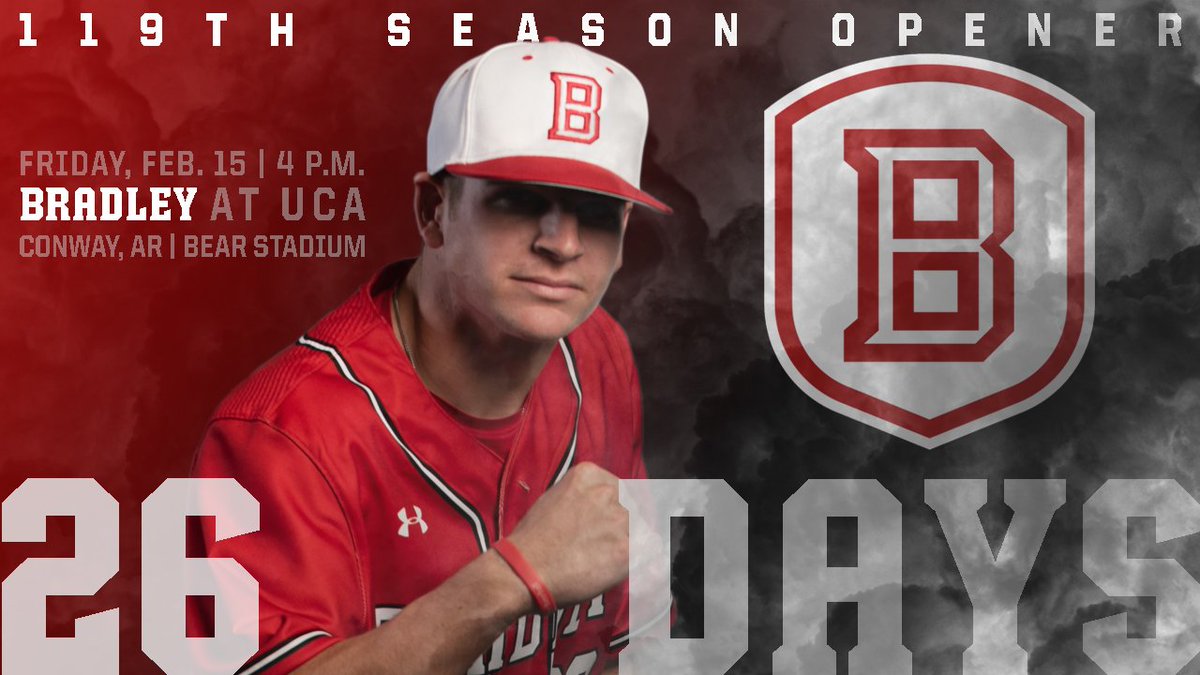 BradleyBaseball's tweet photo. The 2017 @MVCsports Freshman of the Year, junior 3B Brendan Dougherty (No. 26) is a 2-time All-MVC pick and has started 9️⃣6️⃣ games at the hot corner in his 1st 2 years. He enters 2019 with a .315 career batting average. #CountdownToTheOpener https://t.co/DKLa5AYnYR