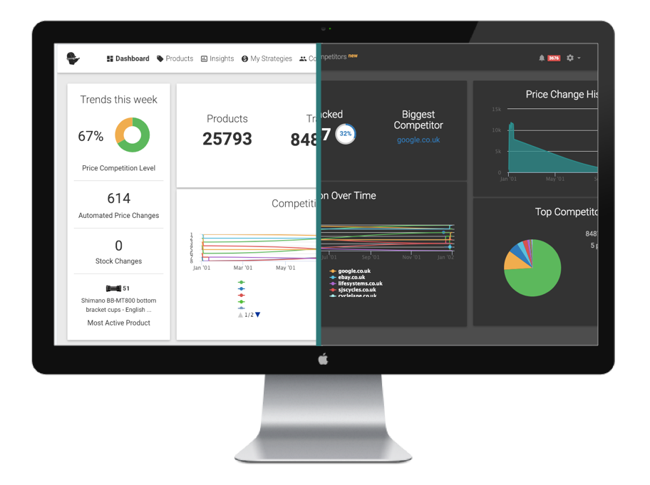 getPriceMole's tweet photo. Come to the Dark SIde? Or stay on the Light side? Choose Today! PriceMole dark and light themes now available. Enable in preferences. #Shopify #Apps #ecommerce #pricetracking #dynamicpricing #Deals #pricemole https://t.co/8FBuKDwnkk