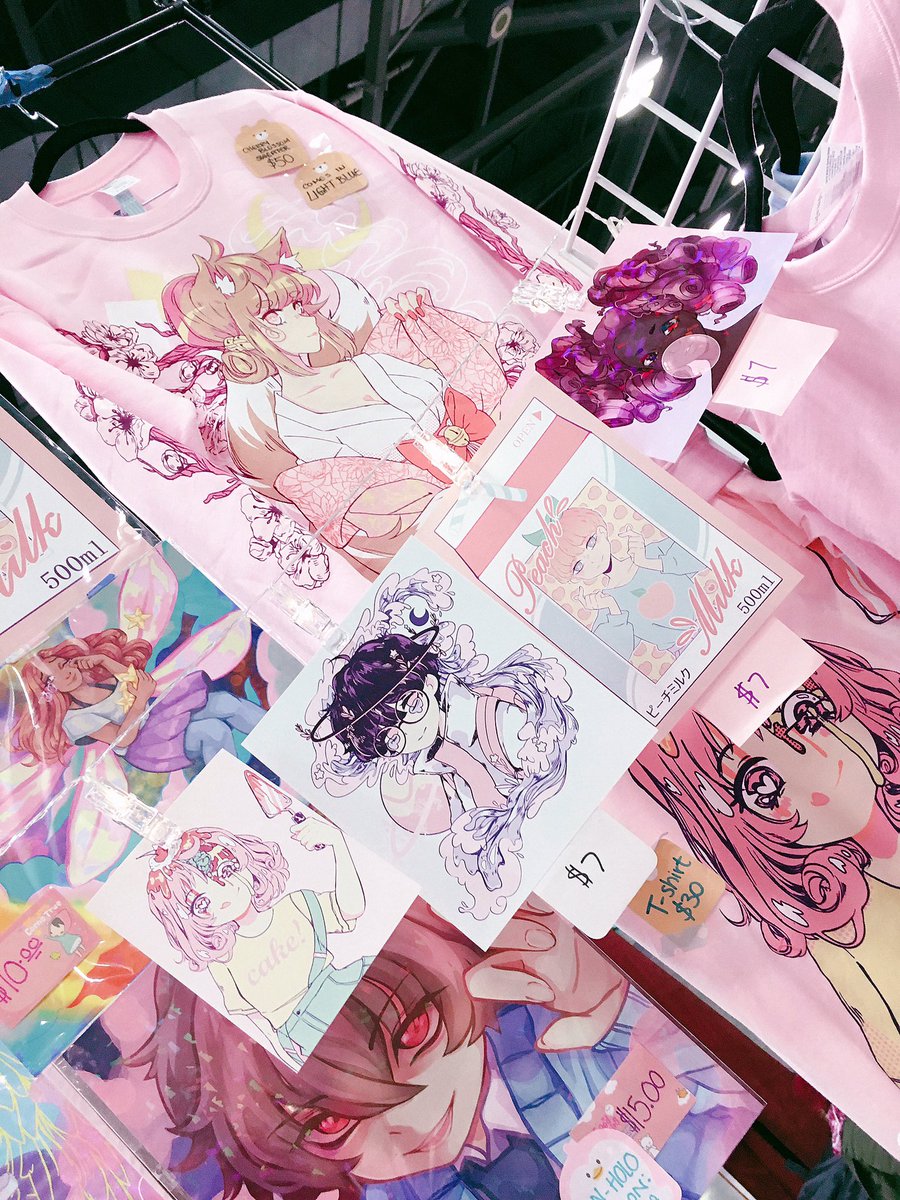 #Ohayocon2019 was so fun!! Thank you so much to those of you who stopped by, it was awesome to meet everyone! Hope I can come back next year! 💕☺️