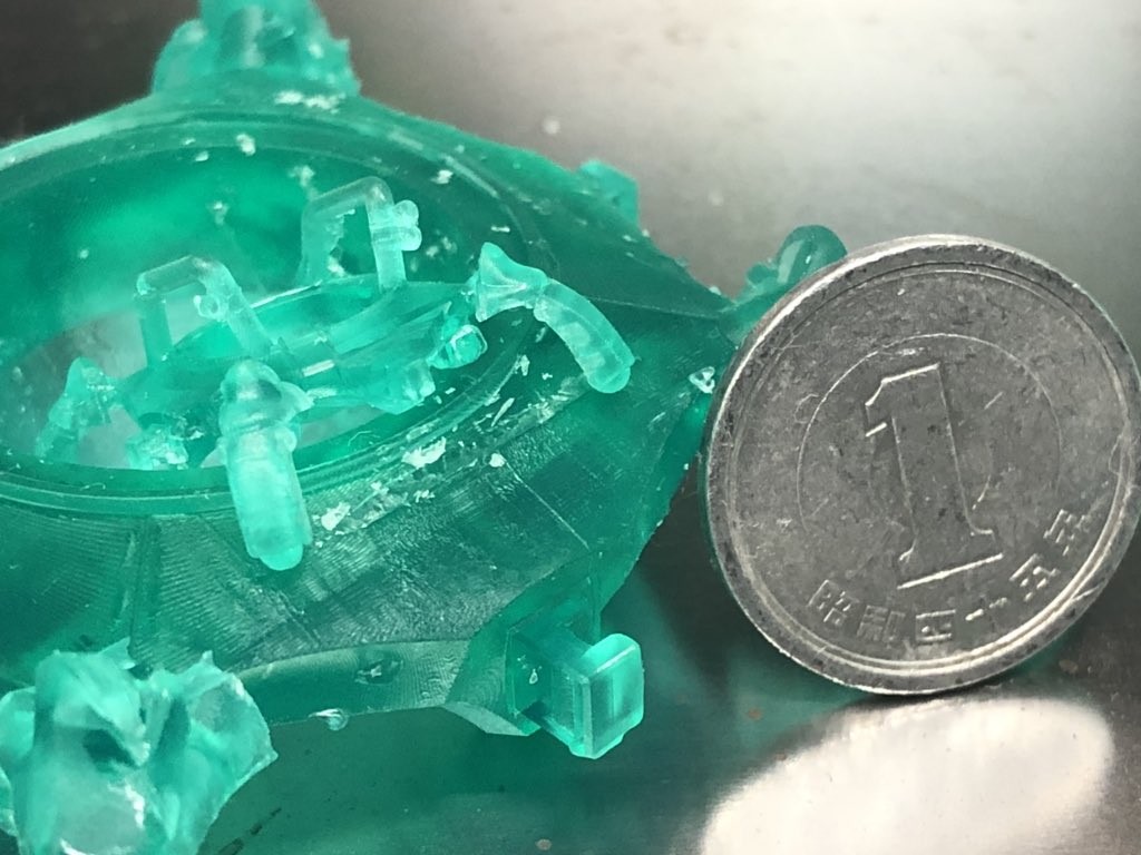 親子で戯れる図
なんか可愛くなってきた。
#fusion360 #flashforgehunter #炭団