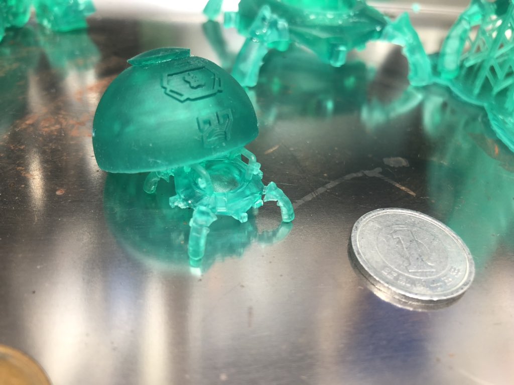 やがて卵から小さな子供が・・・
#fusion360 #flashforgehunter #炭団