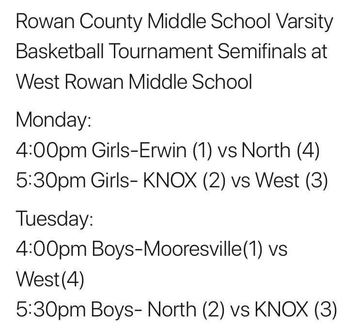 North Rowan Middle tweet media