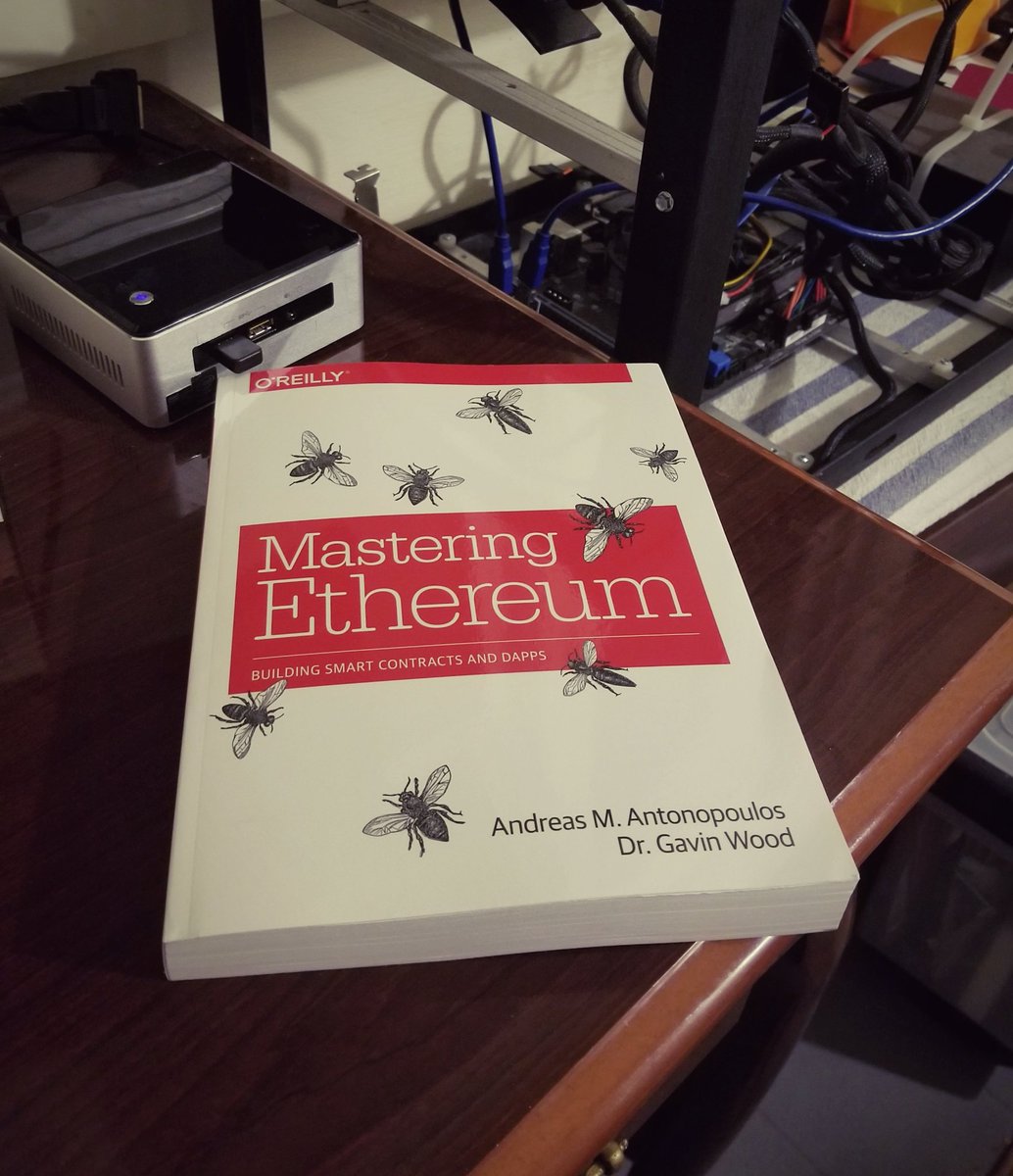 hmichellerose's tweet image. Look what arrived today! And I&apos;ll be putting it to use straight away tomorrow. 
#MasteringEthereum #ETH