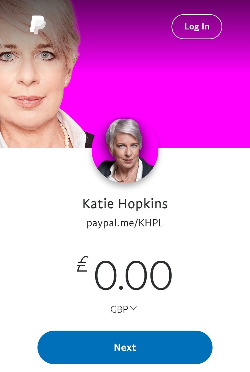 ALT_KTHopkins's tweet photo. 894,000 followers ✔️
1,002 likes ✔️
259 Retweets ✔️
145 comments ✔️
18hrs of fund raising ✔️
£0.00 raised ❌
@KTHopkins #SaveHopkins x https://t.co/qHLyd90oPq