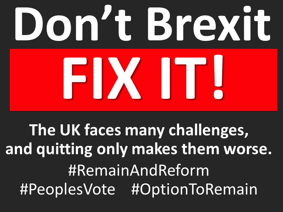 EdwardJDavey's tweet image. Don’t Brexit, FIX IT! 

Backbenchers: If you throw away jobs, our NHS &amp;amp; social care THIS IS ON YOU.

Will you be able to look your kids and constituents in the eye &amp;amp; say, you did what was right?!

Don’t put #PartyAboveCountry, instead #RemainAndReform and back a #PeoplesVote