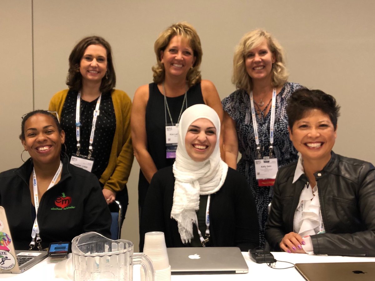 Friends, please vote for our @iste People's Choice session on Women in Tech sharing our Epic Failures.  #womenintech <a href="/DoerDi/">Diane Doersch</a> <a href="/kjsain/">Kelly Sain</a> <a href="/sarahdateechur/">Sarah Thomas, PhD</a> <a href="/heathermlister/">Heather Lister ⚙️</a> @KimLeClaire01 #iste19  conference.iste.org/2019/peoplesch…