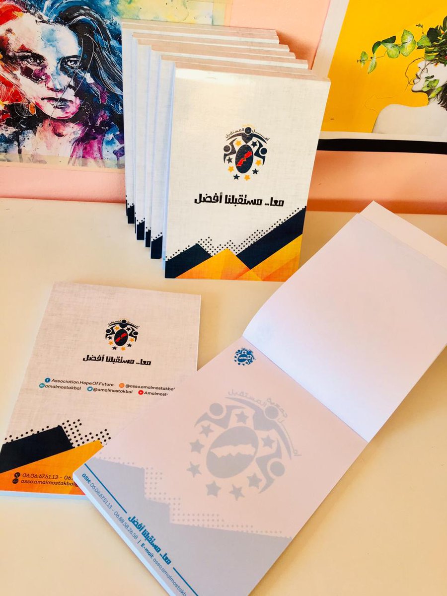 amalmostakbal's tweet image. في اطار انطلاق برنامجنا السنوي وفي ظل غياب الدعم والتمويل من أي جهة كانت مؤسسة أو فرد, تقترح ادارة جمعيتنا على متتبعي عمل جمعية أمل المستقبل ومساندينا في كل مكان اقتناء دفاتر صغيرة مساهمة في دعم أنشطة سنة 2019