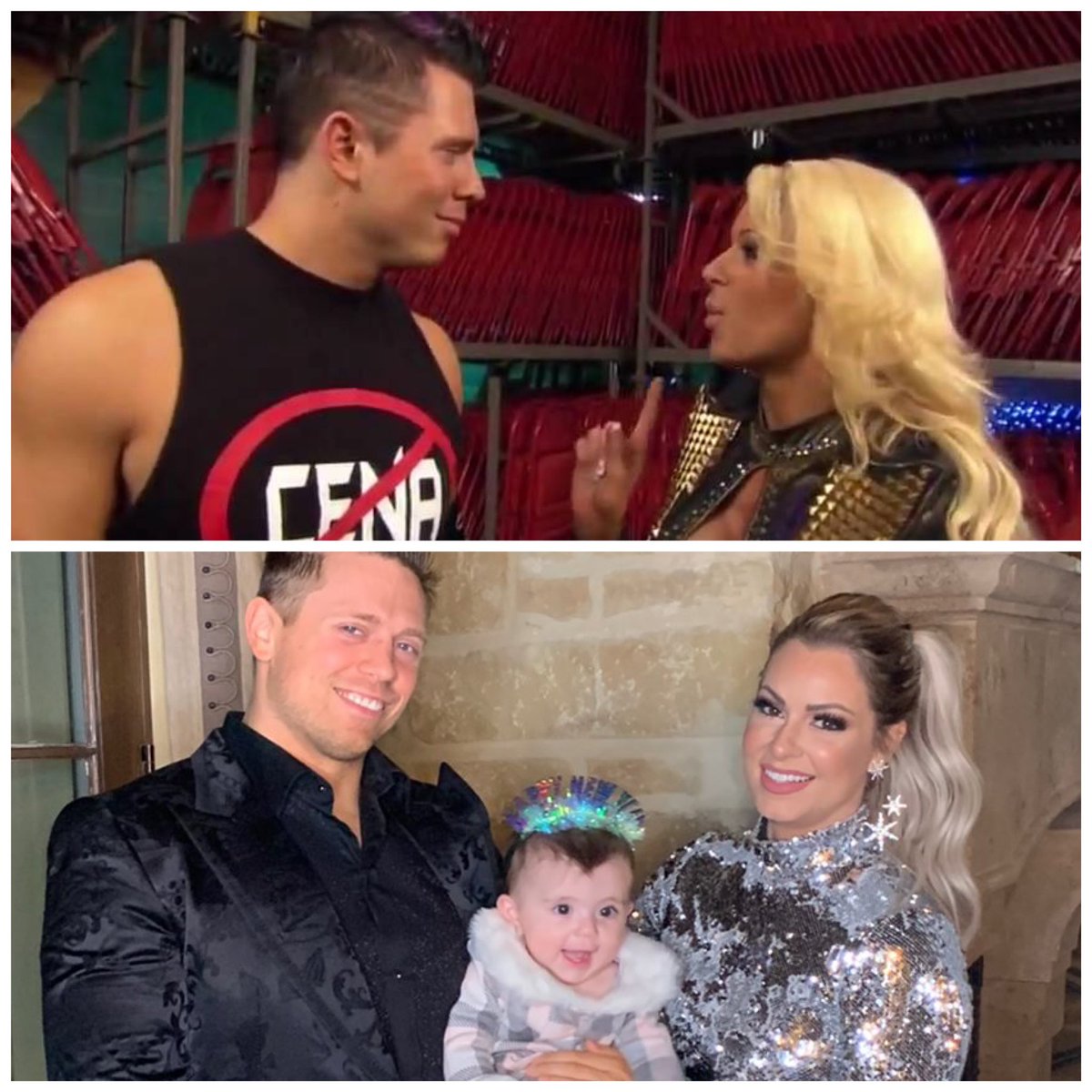 mikethemiz's tweet image. 2009 —-&amp;gt; 2019
2009 - dating @MaryseMizanin 
2019 - married and have a beautiful baby girl.  Our love keeps growing. 
PS: shirt still holds up
PPS: still fits too
#PubertyChallenge 
Is it still the #PubertyChallenge if I was in my late 20’s in 2009?