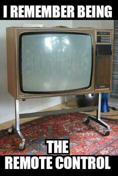 IL0VEthe80s's tweet image. Some of you have never had to get up out of your seat and turn the TV to a different channel for someone else and it shows.