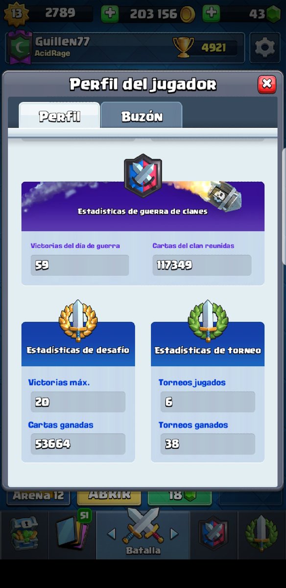 Por fin vuelvo a tener tiempo para jugar CR y quiero volver al competitivo, por esta razón estaré leyendo ofertas de equipos interesados en contar conmigo.